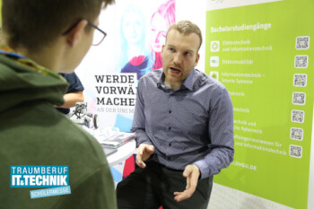 Auf der MINT-Messe Traumberuf IT & Technik