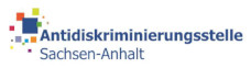 Logo Antidiskriminierungsstelle.
Informationen für Personen die von 
Diskriminierung betroffen sind.